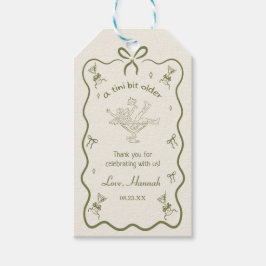 Etiqueta Para Presente A Tini Bit Older Espresso Martini Birthday Thanks