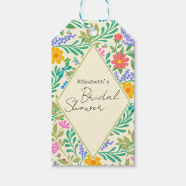 Etiqueta Para Presente Abelhas De Mel, Ladybug, Borboleta, Dragonfly & Fl