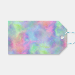 Etiqueta Para Presente abertura de cor d'água opal: