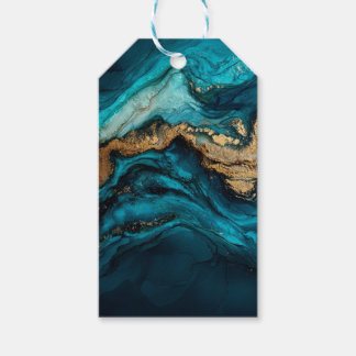 Etiqueta Para Presente Abstract marine 