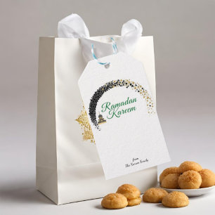 Etiqueta Para Presente Adesivo de presente tema Ramadan Kareem para celeb