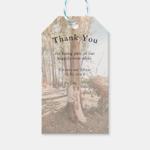 Etiqueta Para Presente Adicione Seu Casamento De Fotos Personalizado Da I