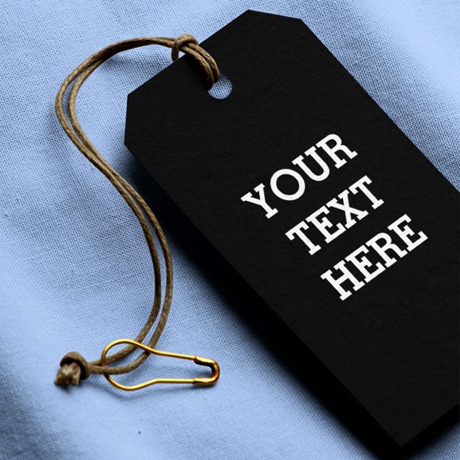 Etiqueta Para Presente Adicione seu próprio texto personalizado aqui pret (Criador carregado)