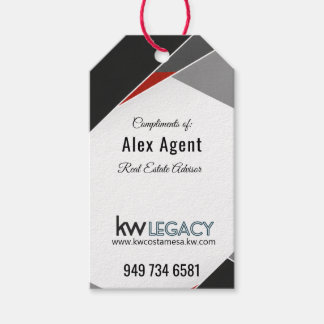 Etiqueta Para Presente agente de design de triângulo da KW Legacy