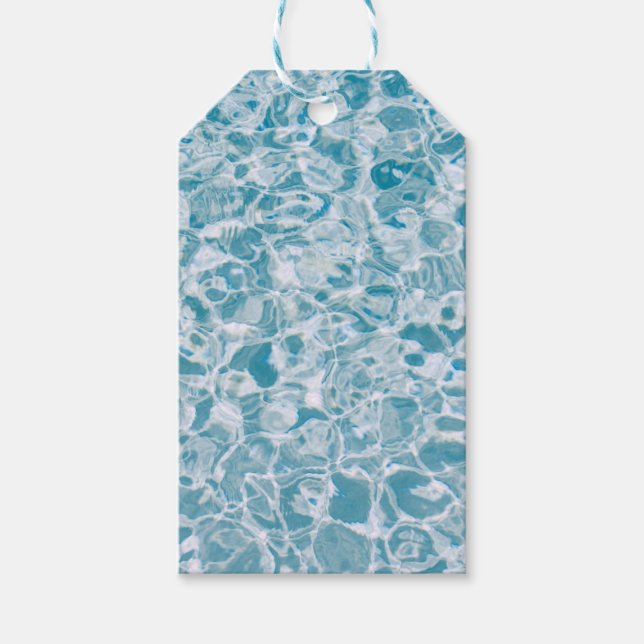 Etiqueta Para Presente Água de varrimento (Frente)