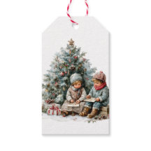 Água-forte de Natal Vintage Infantil