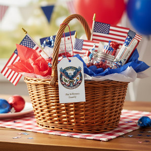 Etiqueta Para Presente Águia USA 250 personalizada