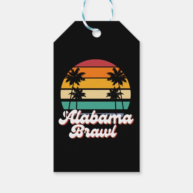 Etiqueta Para Presente Alabama Brawl (Frente)