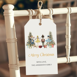 Etiqueta Para Presente Alegre Natal da Quebra-Nozes