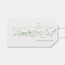 Etiqueta Para Presente Alhambra Sunset