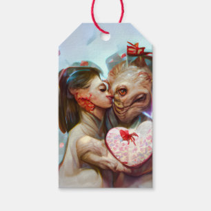 Etiqueta Para Presente Alienígena Whimsical Romance