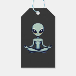 Etiqueta Para Presente Alienígena Zen