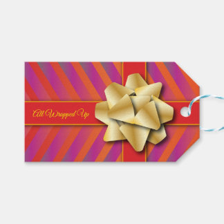 Etiqueta Para Presente All Wrapped Up Gift Tag