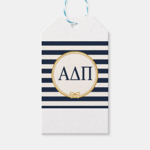 Etiqueta Para Presente Alpha Delta Pi