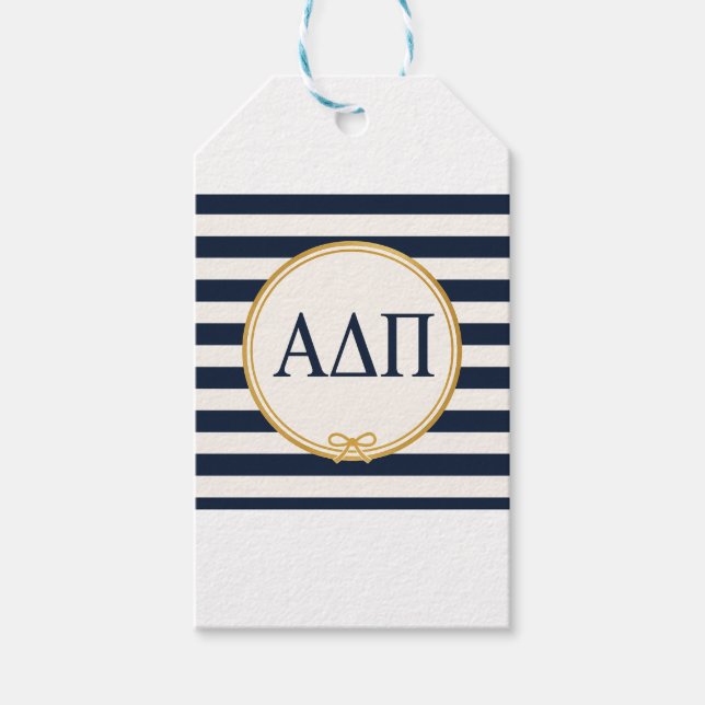 Etiqueta Para Presente Alpha Delta Pi (Frente)