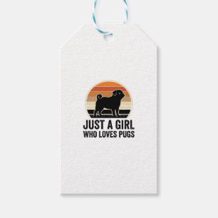 Etiqueta Para Presente Amante Pug Vintage Apenas Uma Camisa De Cachorro M