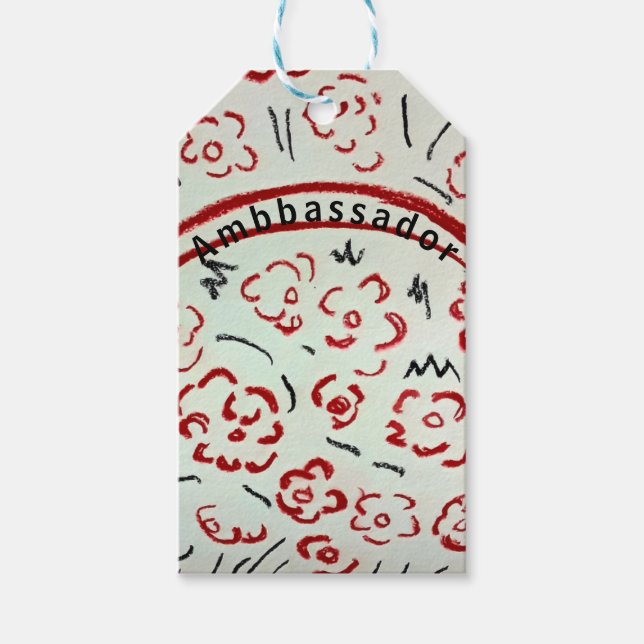 Etiqueta Para Presente Ambassador (Frente)