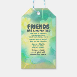 Etiqueta Para Presente Amigos são como Panecas