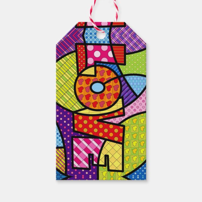 Etiqueta Para Presente Amor (Frente)