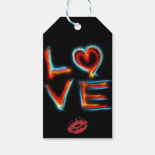 Etiqueta Para Presente Amor (Frente)