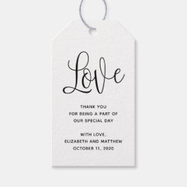 Etiqueta Para Presente Amor. Etiqueta de presente Kraft. Agradecimento de