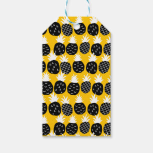 Etiqueta Para Presente Ananás preto