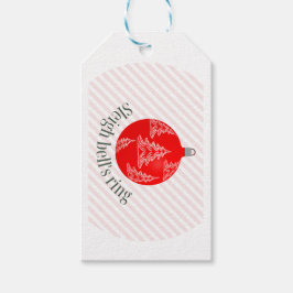 Etiqueta Para Presente Anel dos sinos laterais