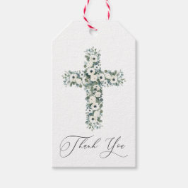 Etiqueta Para Presente Anemone Eucalyptus atravessa religião Obrigado