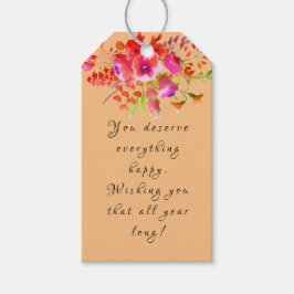 Etiqueta Para Presente Aniversário