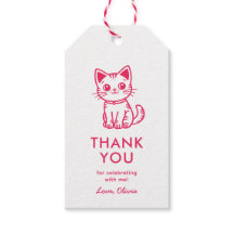 Aniversário da moça com cores personalizadas, gati