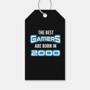 Etiqueta Para Presente Aniversário do Gamer de Vídeos do Presente para os