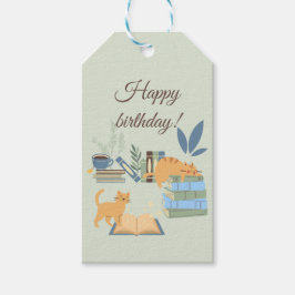 Etiqueta Para Presente Aniversário do Livro