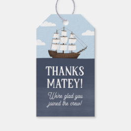 Etiqueta Para Presente Aniversário do Menino Pirata