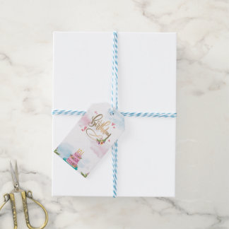 Etiqueta Para Presente Aniversário Moderno