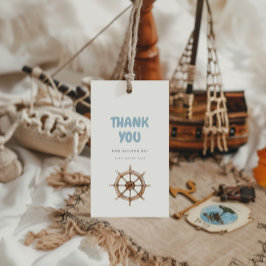 Etiqueta Para Presente Aniversário Náutico Encantador