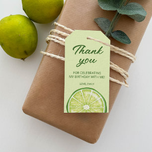 Etiqueta Para Presente Aniversário Personalizado Da Fruta De Citros limão