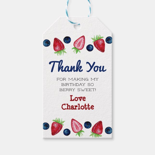 Etiqueta Para Presente Aniversário Super Doce (Frente)