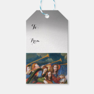 ETIQUETA PARA PRESENTE ANJOS MUSICAIS DO NATAL