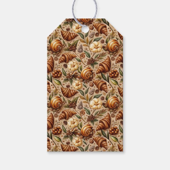 Etiqueta Para Presente Ansiando Croissants (Frente)