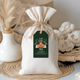 Etiqueta Para Presente Anúncio de gravidez no Natal