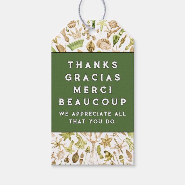 Etiqueta Para Presente Apreciação do Voluntário (Frente)