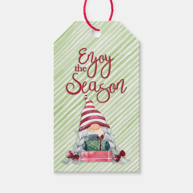 Etiqueta Para Presente Aproveite a estação (Frente)