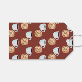 Etiqueta Para Presente Aquarela Cinnamon Torneira Café