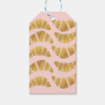 Aquarela de Croissant Rosa