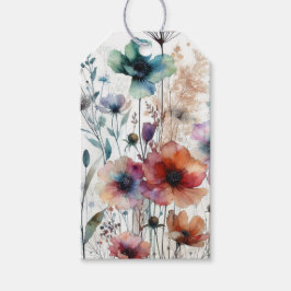 Etiqueta Para Presente Aquarela Tinta Alcoólica