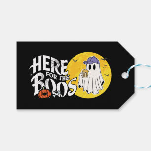 Etiqueta Para Presente Aqui para os Boos Beba e coloque seu Spook em ci