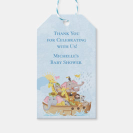 Etiqueta Para Presente Arca de Noé linda lembrancinha de agradecimento