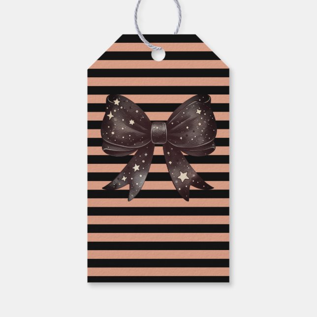 Etiqueta Para Presente Arco Gótico Halloween (Verso)