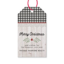 Armário Shiplap e Buffalo Cheque Natal