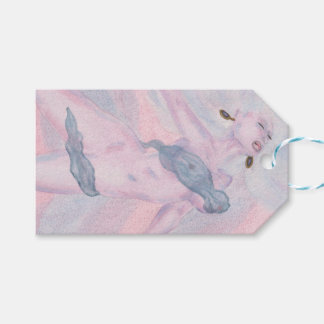 Etiqueta Para Presente Arte aquática Deusa Vênus da design amorosa espiri